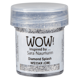 Diamond Splash : poudre embossage wow