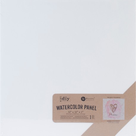 Toile Watercolor  30 x 30 cm - Prima Marketing