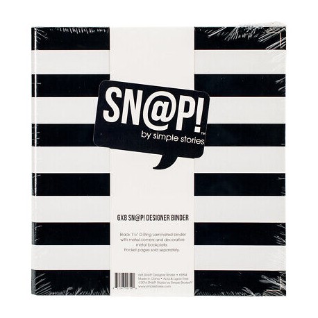 Sn@p album ligné noir - Simple Stories