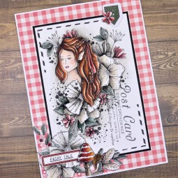 Tampon clear - Le visage - Collection "Forêt enchantée" - Chou & Flowers