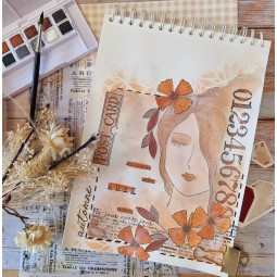 Tampon clear - Le visage - Collection "Forêt enchantée" - Chou & Flowers