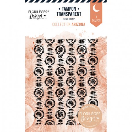 Motifs Ethniques 2 - Tampon clear - collection "Arizona" - Florilèges