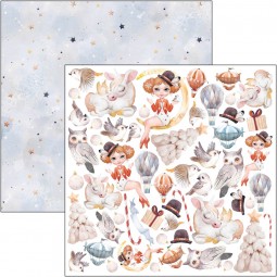 Pack papiers 15 x 15 cm - Collection "Dreamland" - Ciao Bella