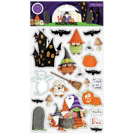Stickers puffy - Collection "Happy Haunting" - Craft Consortium