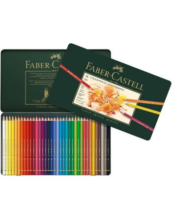 Polychromos  - boite de 36 crayons à pigment - Faber Castel