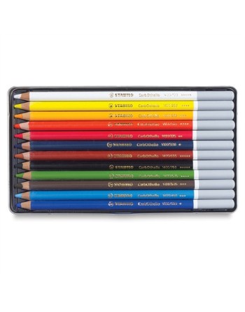 Carbothello - boite de 12 crayons craies - Stabilo