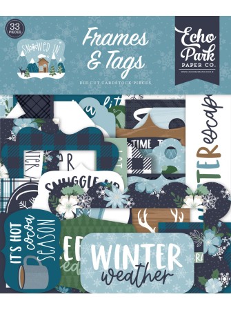 Frames & tags - Collection "Snowed in" - Echo Park