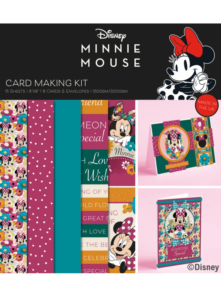 Kit Cartes - Minnie Mouse - Disney Classics - Creative World of Crafts