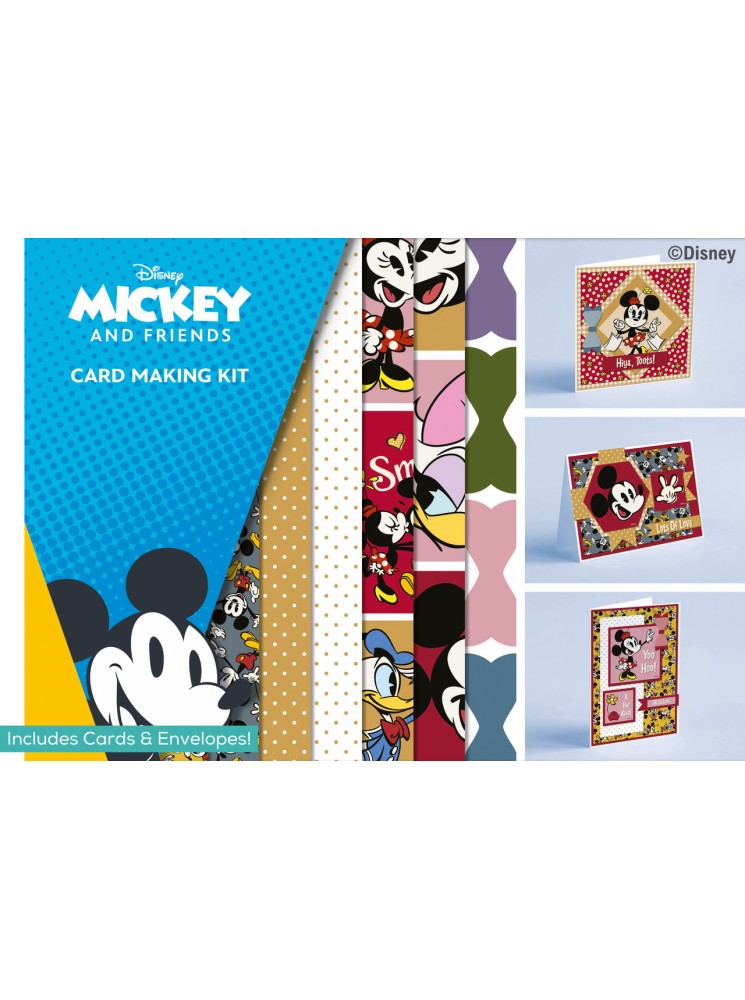 Kit Cartes - Mickey and Friends - Disney Classics - Creative World of Crafts
