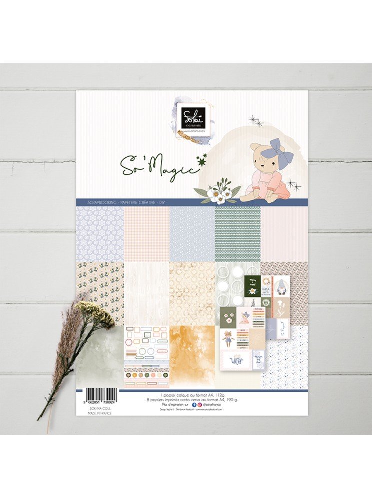 Pack papiers  - Collection "So' Magic" A4 - Sokaï