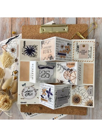 Die cuts Etiquettes - Collection "Storybook" - Chou & Flowers