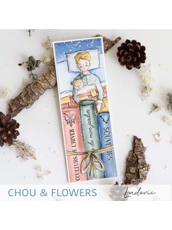 Tampon clear - Le rêveur - Collection "Storybook" - Chou & Flowers