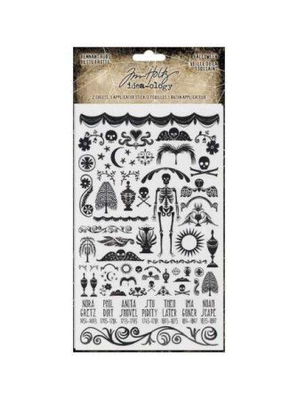 Rub'ons - Halloween - Tim Holtz idea-ology