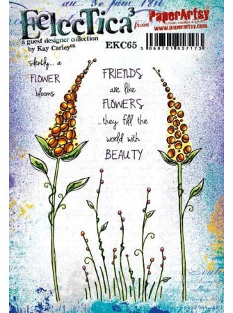 Tampon cling - Kay Carley 65 - Collection Eclectica - PaperArtsy