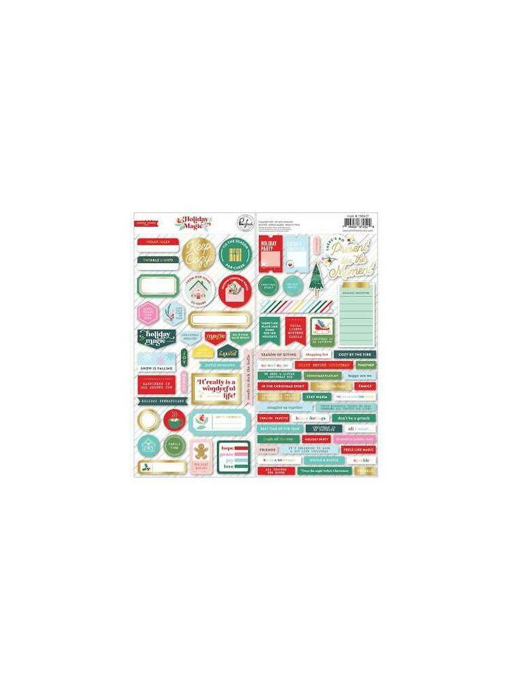 Stickers - collection "Holiday Magic" - Pinkfresh