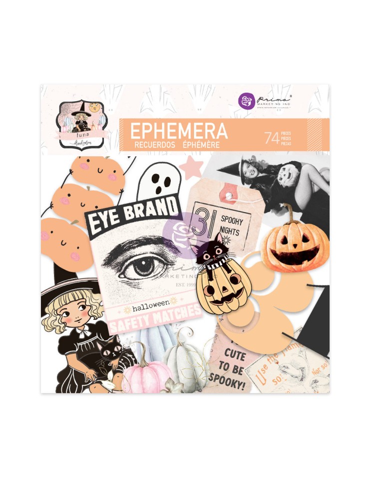 Ephemera - Collection "Luna" - die cut - Prima Marketing
