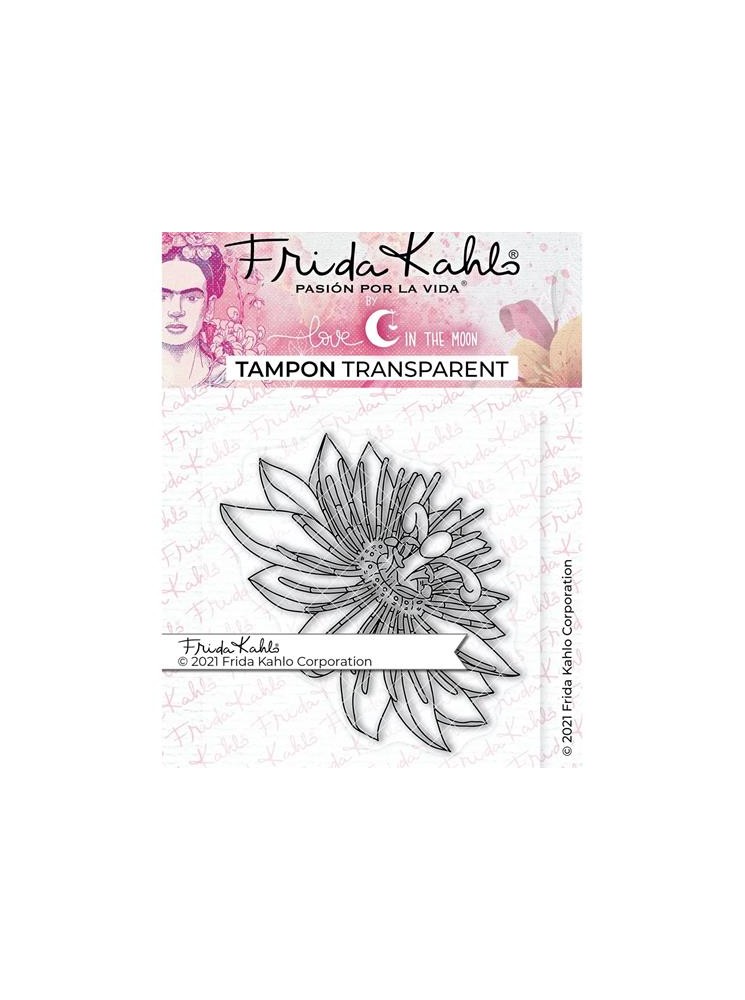 Passiflore 3 - Tampon clear- Collection "Frida Kahlo" - Love In The Moon
