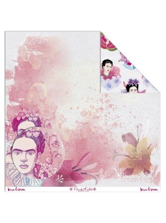 Pack papiers - Viva La vida - Collection "Frida Kahlo" - Love IN THE MOON