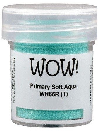 Primary Soft Aqua: poudre embossage wow