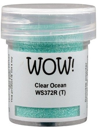 Clear Ocean : poudre embossage wow