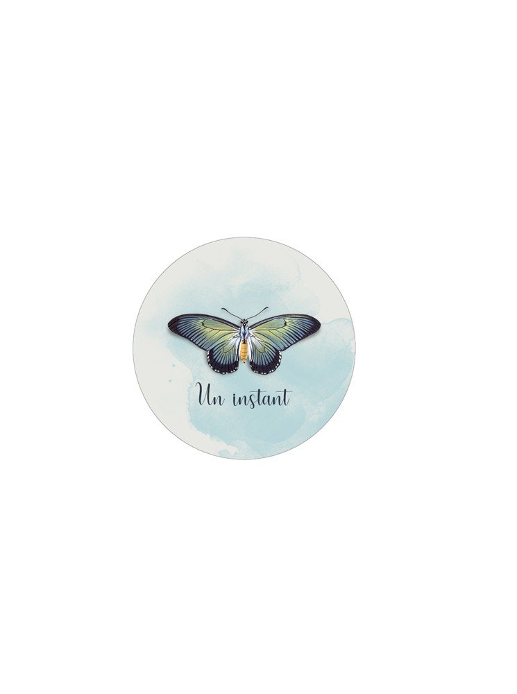 Un instant - Badge - Collection "Carpe Diem" - Lorelaï Design