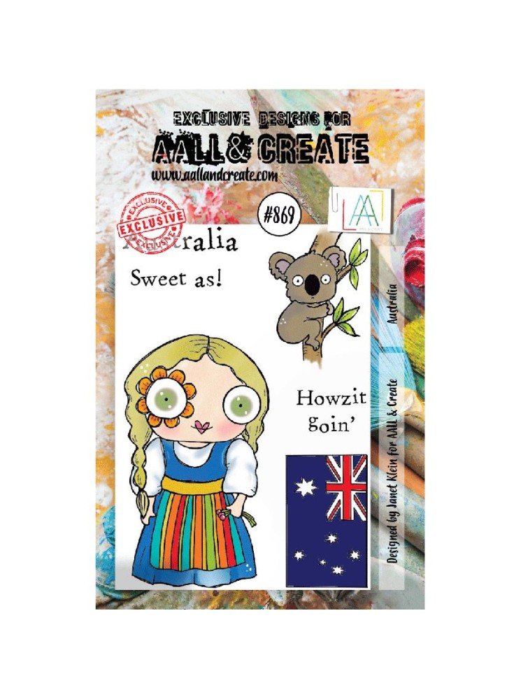 Tampon clear N° 869 : Australia - Aall & create