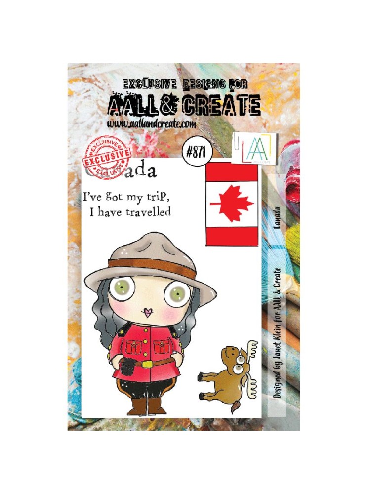 Tampon clear N° 871 : Canada - Aall & create