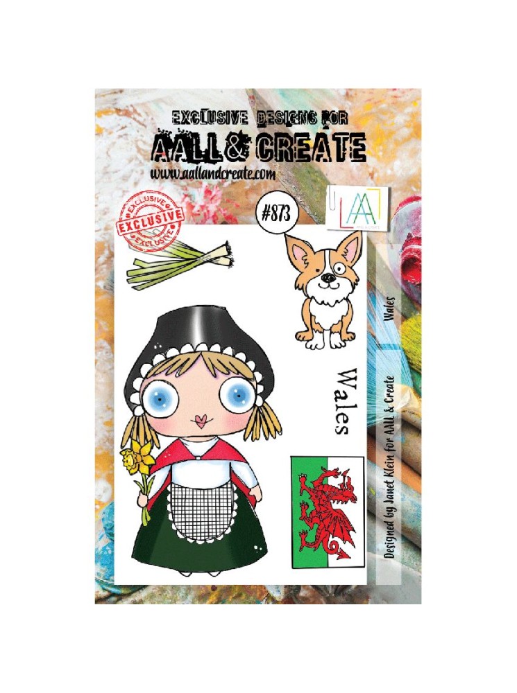Tampon clear N° 873 : Wales - Aall & create