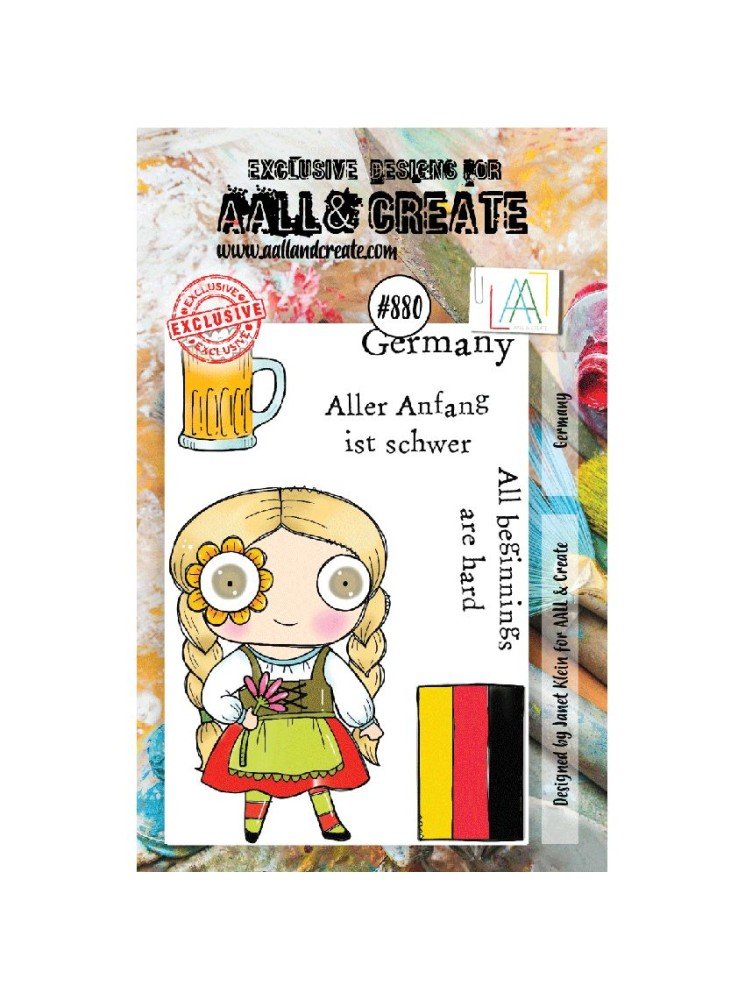 Tampon clear N° 880 : Germany - Aall & create