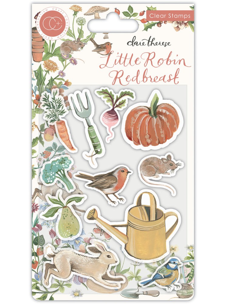 Little Robin -  Tampon clear - collection "Little Robin Redbreast " - Craft Consortium