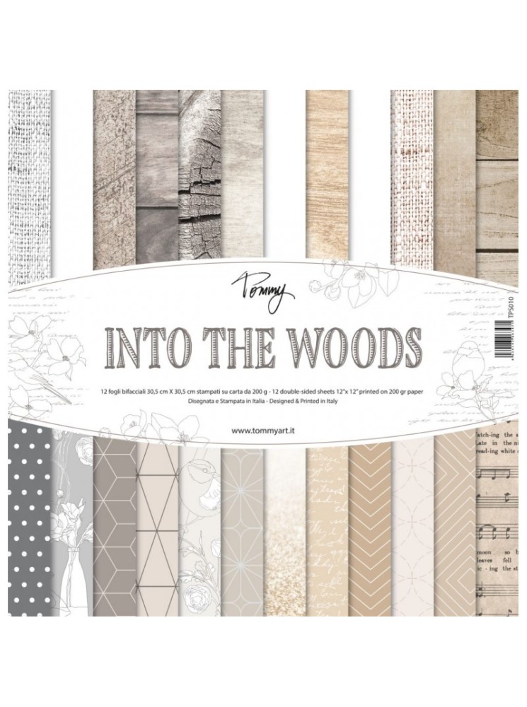 Pack papiers - Collection "Into The Woods" -  Tommy Art