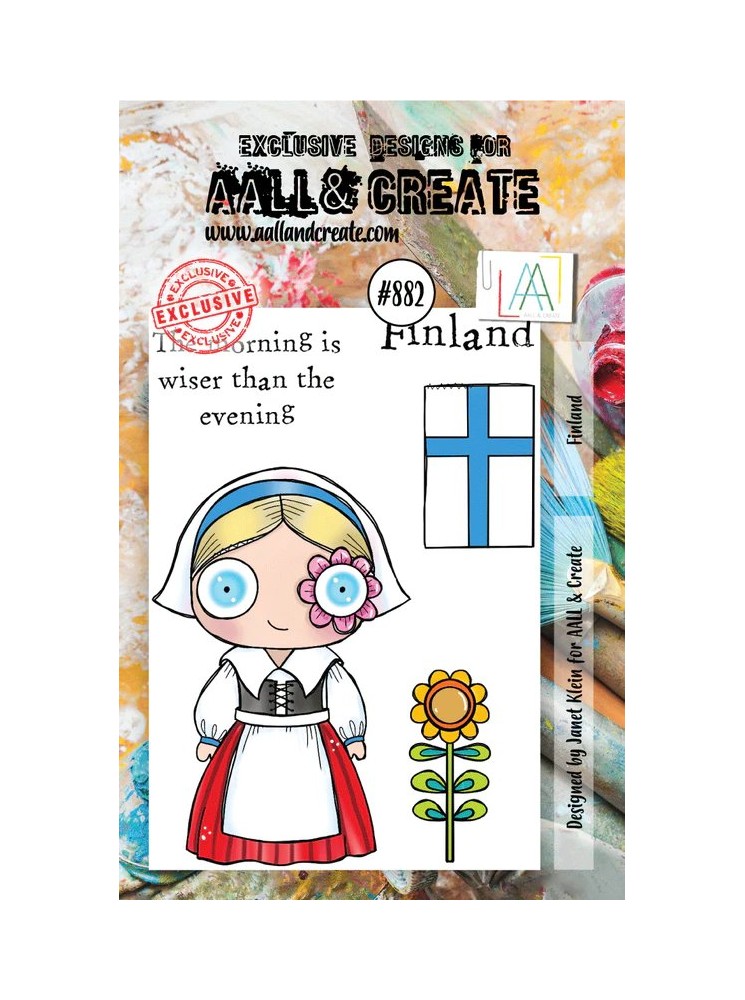 Tampon clear N° 882 : Finland - Aall & create