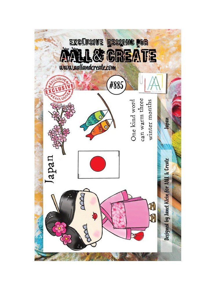 Tampon clear N° 885 : Japan - Aall & create