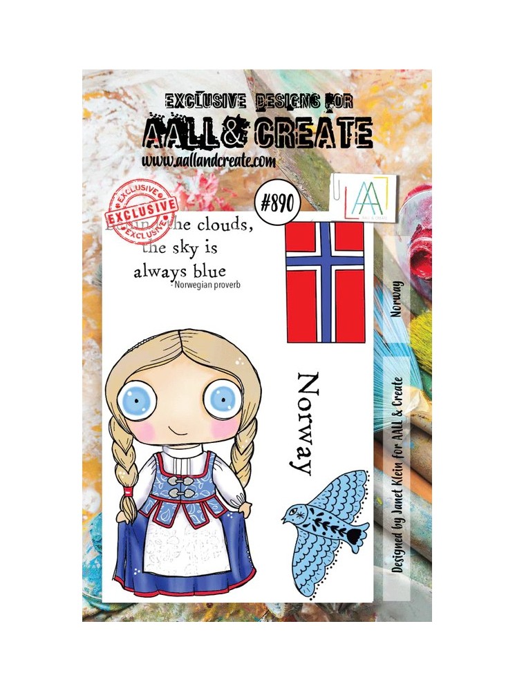 Tampon clear N° 890 : Norway - Aall & create