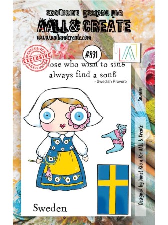Tampon clear N° 891 : Sweden - Aall & create