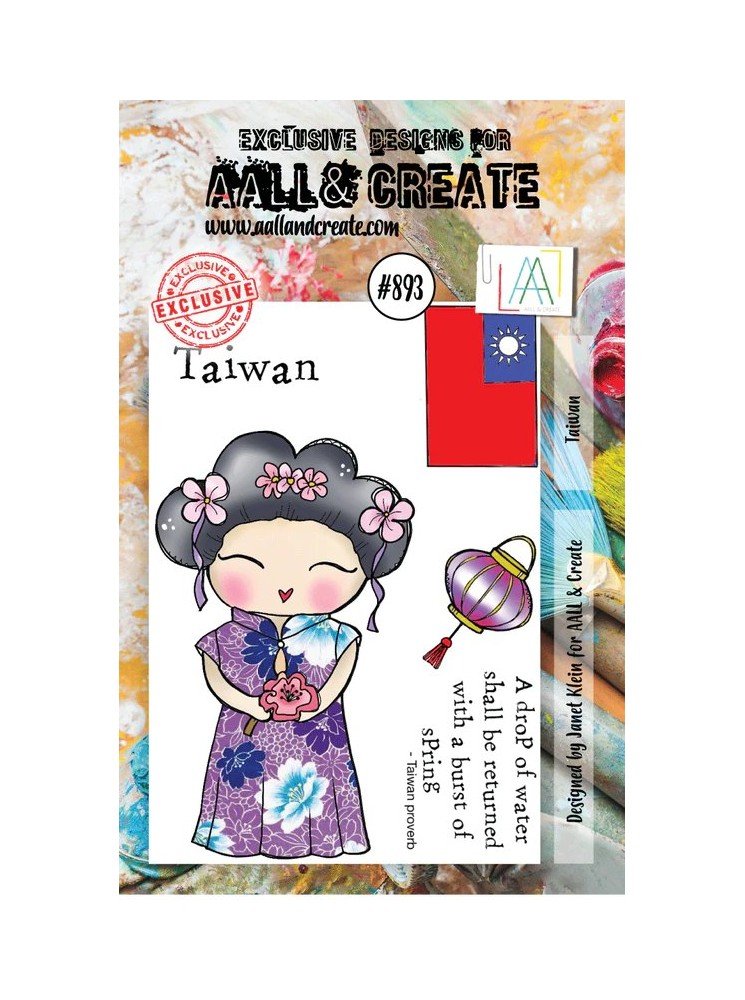 Tampon clear N° 893 : Taiwan - Aall & create