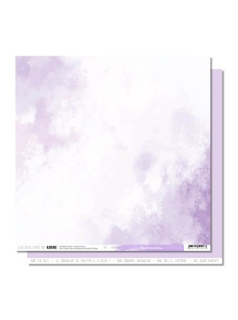 Back to Basics - Violet rainbow - Collection "Rainbow" - Les Ateliers de Karine