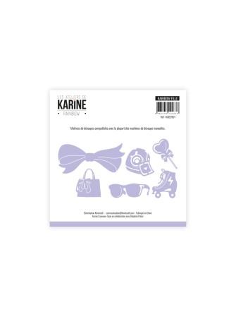 Rainbow fille - Dies - Collection "Rainbow" - Les Ateliers de Karine