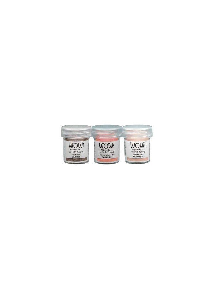 Trios Sweetie Jar : poudre embossage - Wow