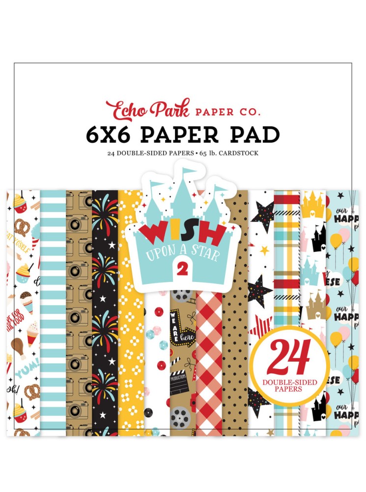 Pack papiers 6" x 6" - Collection "Wish Upon a Star 2" - Echo Park