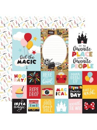 Pack papiers 6" x 6" - Collection "Wish Upon a Star 2" - Echo Park