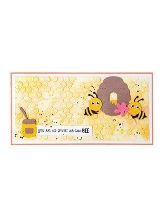 Classeur d'embossage - Honeycomb - Creative Craftlab - Studio Light
