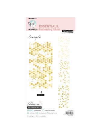 Classeur d'embossage - Honeycomb - Creative Craftlab - Studio Light