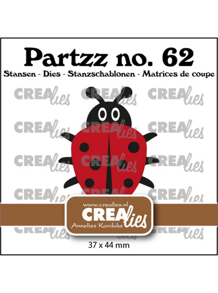Ladybug - matrice de découpe - dies - Crealies