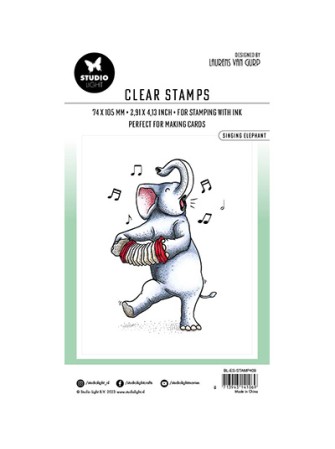 Singing Elephant - Tampon clear - Studio Light