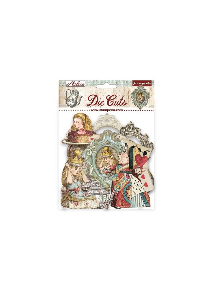 Die cut - Collection "Alice" - Stamperia