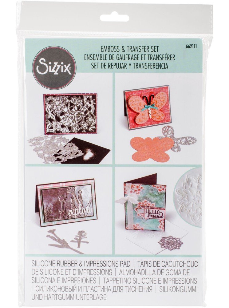 Set tapis en silicone et plaque d'impression  - Big Shot - Sizzix