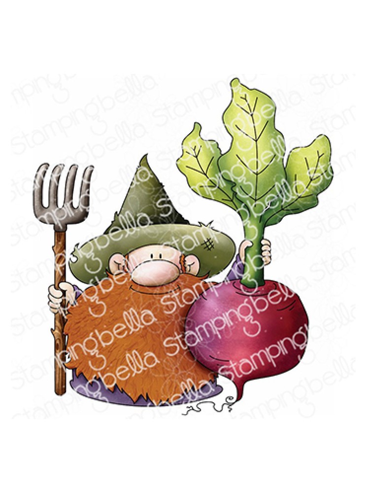 Farmer - collection "Gnome" - Tampon cling - Stampingbella