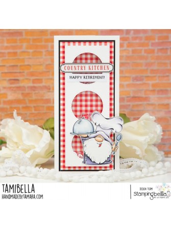 Chef - collection "Gnome" - Tampon cling - Stampingbella