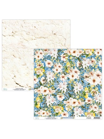 Pack papiers - Collection "Mediterranean Heaven" - 15 x 15 cm - Mintay